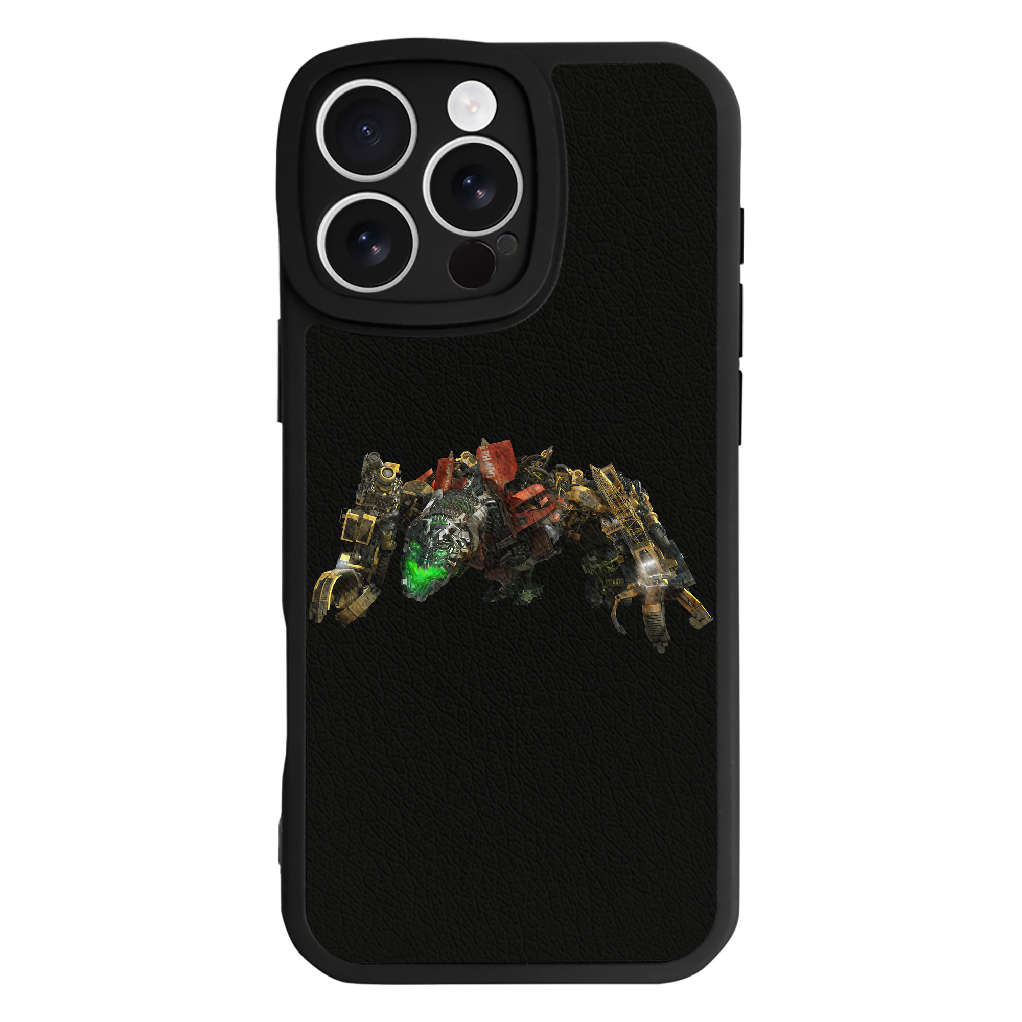 （画像用） Transformers トランスフォーマー 【iPhone 16シリーズ対応】シリコンスマホケース（レザー調） 材質：シリコン